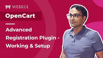 OpenCart Advanced Custom Registration Fields Plugin - Working & Setup