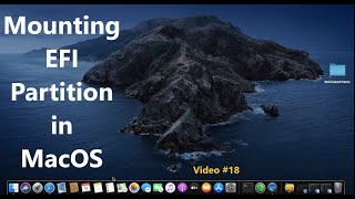 Mounting EFI Partition in MacOS Catalina