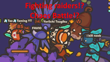 Taming.io- Fighting against raider, chaos battle!?!