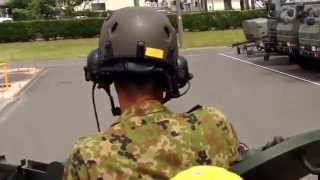 96式装輪装甲車体験試乗 5/25 @武山駐屯地