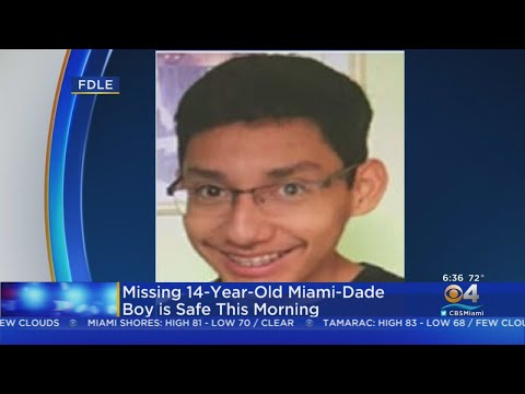 Missing Child Alert For Miami-Dade Teen Canceled