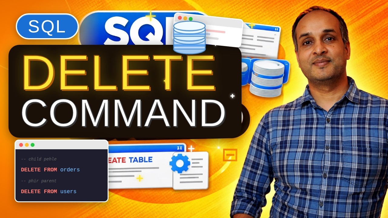 Foreign Key Error से बचना है तो यह Rule याद रखो | SQL DELETE Tutorial ...