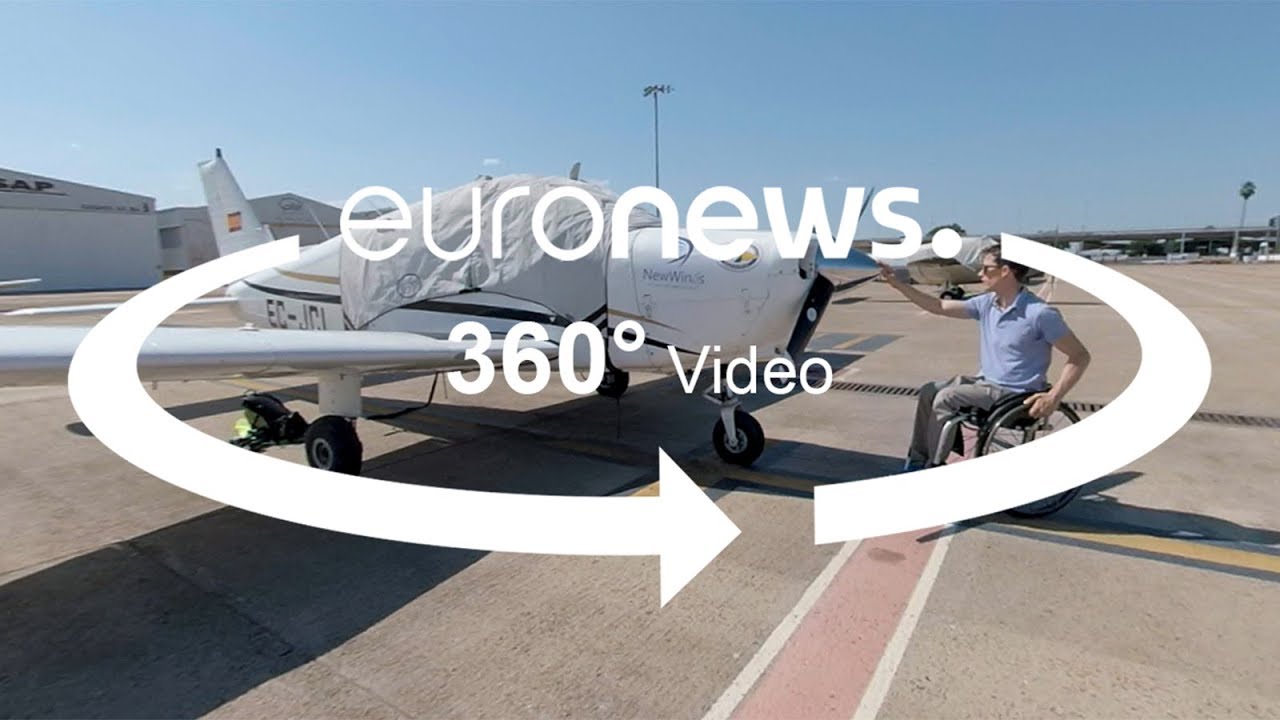 360º video this school teaches paraplegics how to fly airplanes YouTube