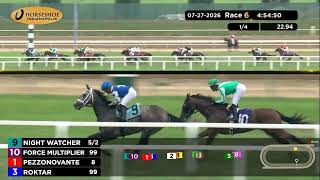 RACE 6 PROGRAM 07 27 2026