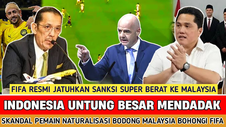🔴 MENGEJUTKAN ASIA HARI INI‼️ Indonesia Lolos piala dunia jadi mudah ? Indonesia Untung besar