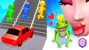 Shape shifting VS FrogPrince Rush - All Level Gameplay Walkthrough Android iOS Ep3