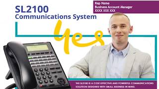 NEC SL2100 Business Phone System - Optus Business Centre Group