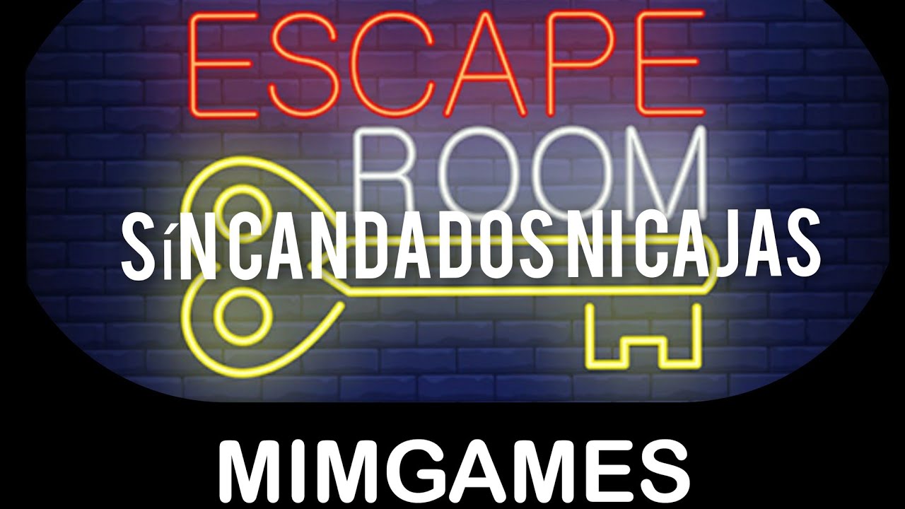 JUEGO COMPLETO DE ESCAPE ROOM CASERO/ SíN CAJAS NI CANDADOS.