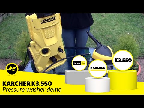 Karcher K3.550 Pressure Washer demo