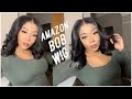 HIGH QUALITY AMAZON BOB WIG REVIEW AND INSTALL  Ft. BLY Amazon Hair | Olineece