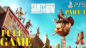 Saints Row Gameplay Walkthrough Part 4 FULL GAME No Commentary | Saints Row PS5 Gameplay Walkthrough