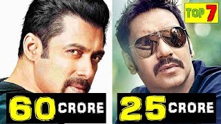 Top 7 Highest Paid Bollywood Actor