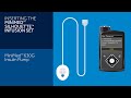 Inserting the Silhouette Infusion Set with the MiniMed 630G Insulin Pump