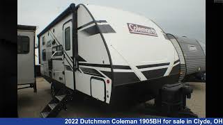 Marvelous 2022 Dutchmen Coleman Travel Trailer RV For Sale in Clyde, OH
