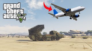 Can a MISSILE LAUNCHER Attack PLANE.. l GTA 5