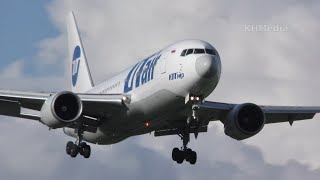 Боинг 767 Ютэйр посадка и взлёт