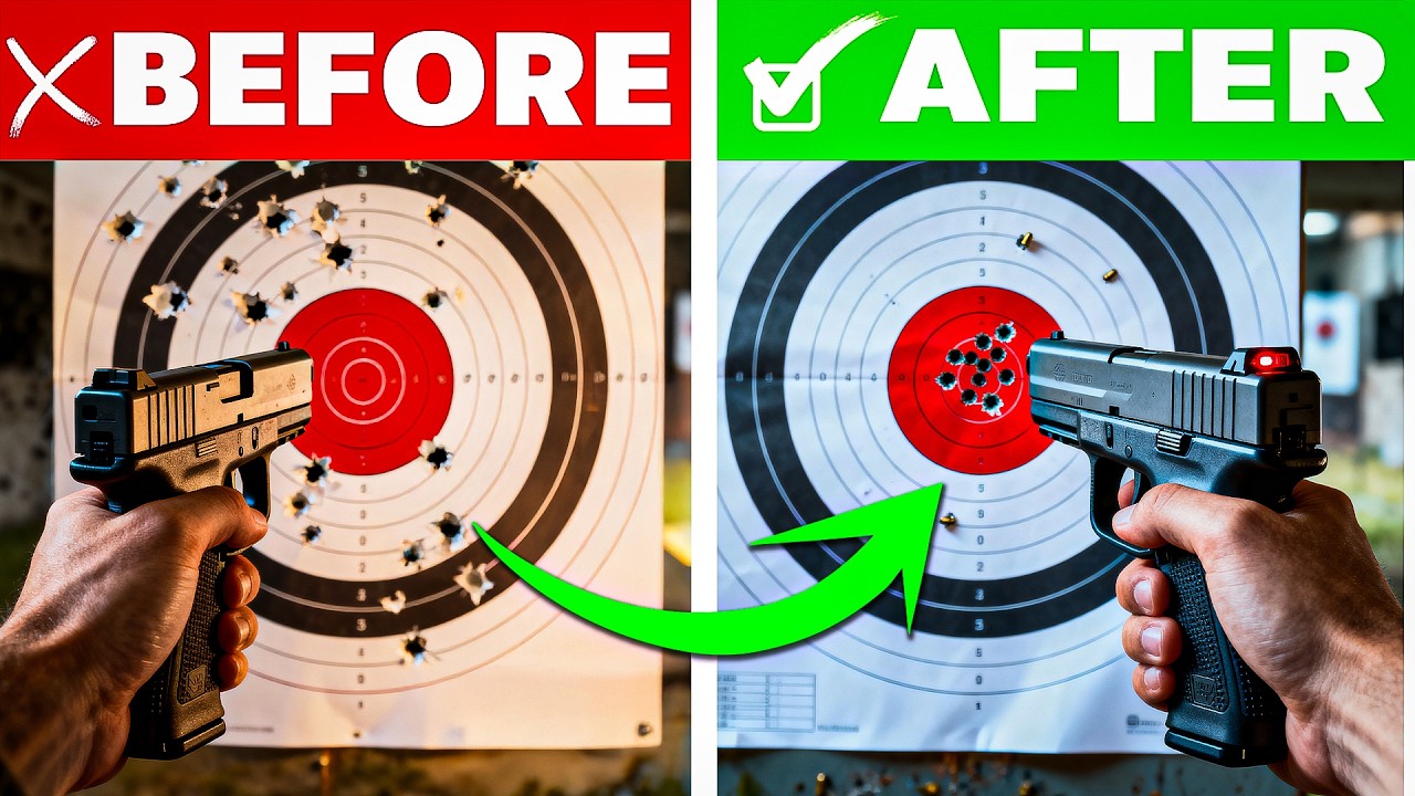 НЕВЕРОЯТНАЯ точность пистолета с ОДНОЙ простой регулировкой