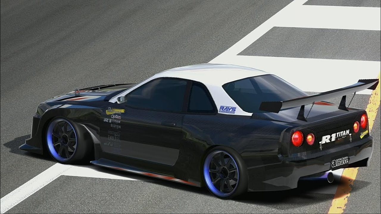 GT6 | Amuse Carbon R R34 '04 - YouTube