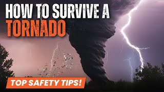 🌪️ Tornado Safety Tips: What to Do Before, During, and After! 🛡️ | Essential Survival Guide #tornado