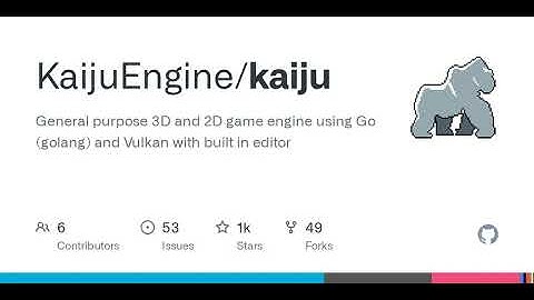 GitHub - KaijuEngine/kaiju: General purpose 3D and 2D game engine using Go (golang) and Vulkan wi...