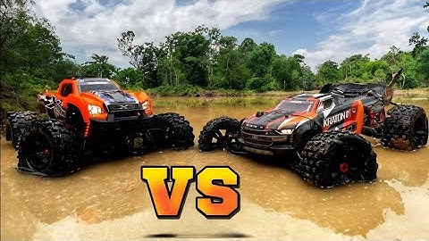 Traxxas X-Maxx vs ARRMA Kraton 8S 💪 | Epic RC Super Glue Battle (Part 1) 