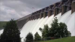 Lake Hartwell Dam Spillway Test