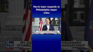 Philly mayor posts confusing video backing Harris-Shapiro ticket #shorts