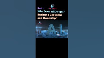 Who Owns AI Designs? Exploring Copyright and Ownership! Part 1 #ai #viral #trending #aiinindia