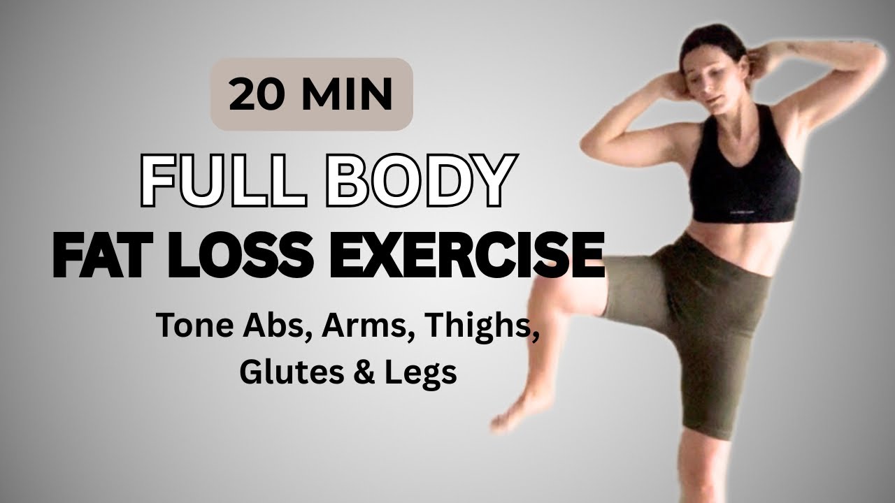 Burn Fat at Home 🔥 20 Min Full Body Workout (No Jumping, Low Impact ...
