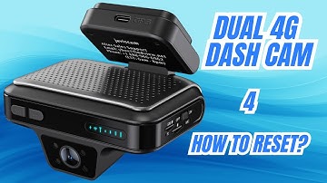 How to reset | Javiscam RCX-001 Dual 4G LTE Dash Cam #car #dashcam