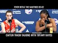 Caitlin Clark Enjoyed Trash Talking To Valkyries Hayes
