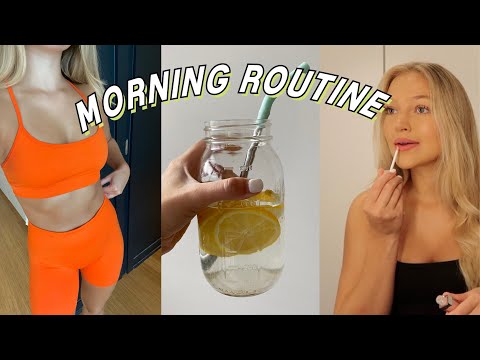 summer morning routine:
