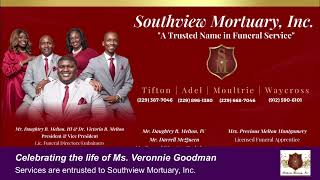 Celebration of life for Ms. Veronnie Goodman Hines *we do not own any rights to the music*