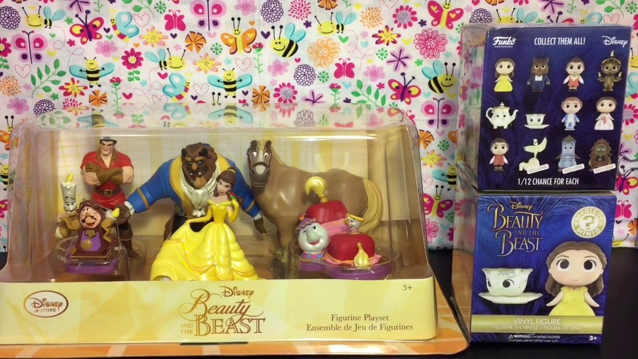 beauty and the beast mini figures