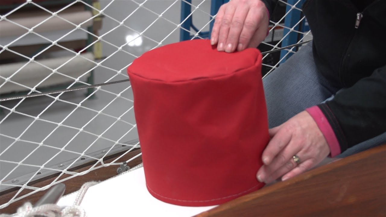 How to Make a Winch Cover for you Boat - YouTube