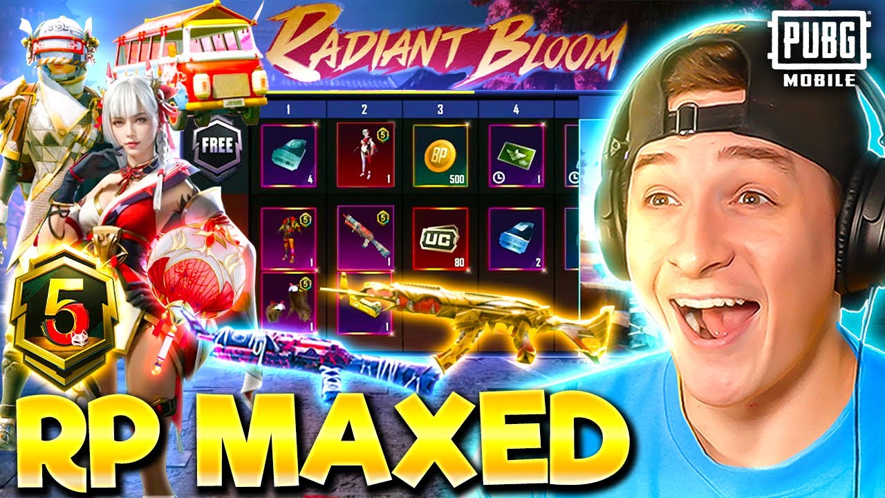 NEW MAXED TIER 100 A5 ROYALE PASS PUBG MOBILE