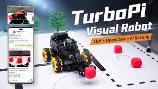 Meet TurboPi Multimodal AI Robot & Its OpenClaw Agent Warehouse👋📦