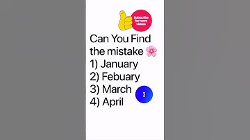 Can you find the mistake #shorts