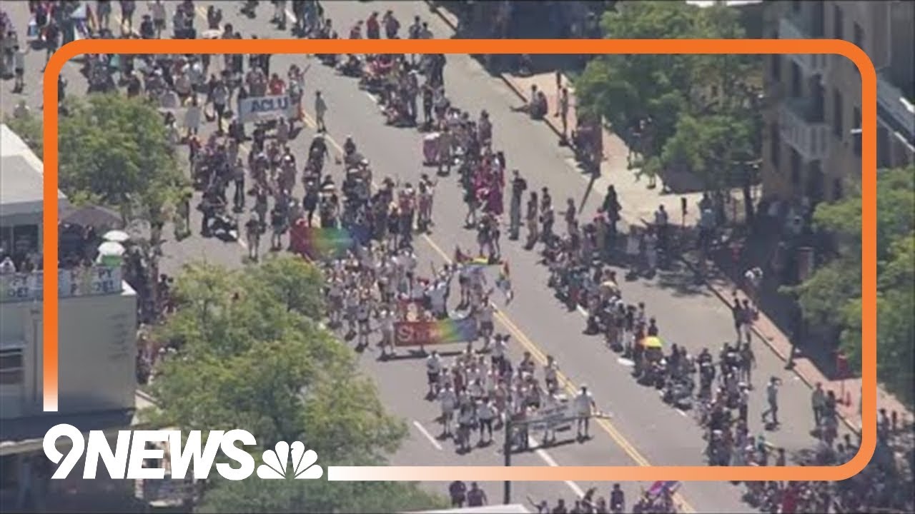 Denver celebrates 50 years of Pride - YouTube