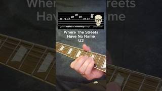 Where The Streets Have No Name | U2 | Guitar Lesson By Scouseshredder1