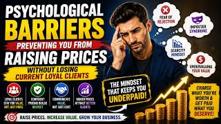 Psychological Barriers Preventing You From Raising Prices Without Losing Current Loyal Clients#money