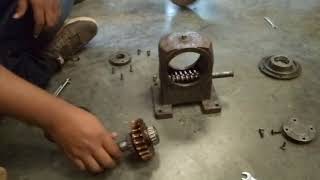 Assembly and Disassembly of Worm and Worm Gear Box