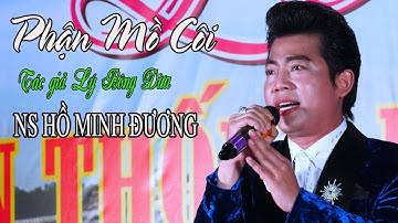 Phận Mồ Côi - Tác giả Lý Bông Dừa | NS Hồ Minh Đương | Ca Cổ Việt