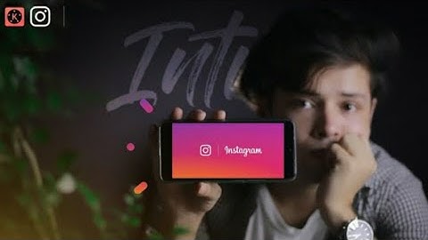 how to make awesome Instagram intro in kinemaster || kinemaster tutorial by Shuvo the techtuber