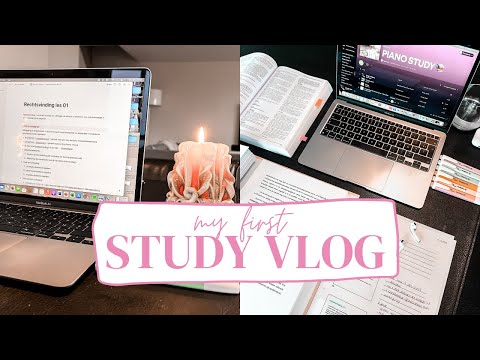 Study vlog 💐 stu(dying) for my final exams (cramming edition)