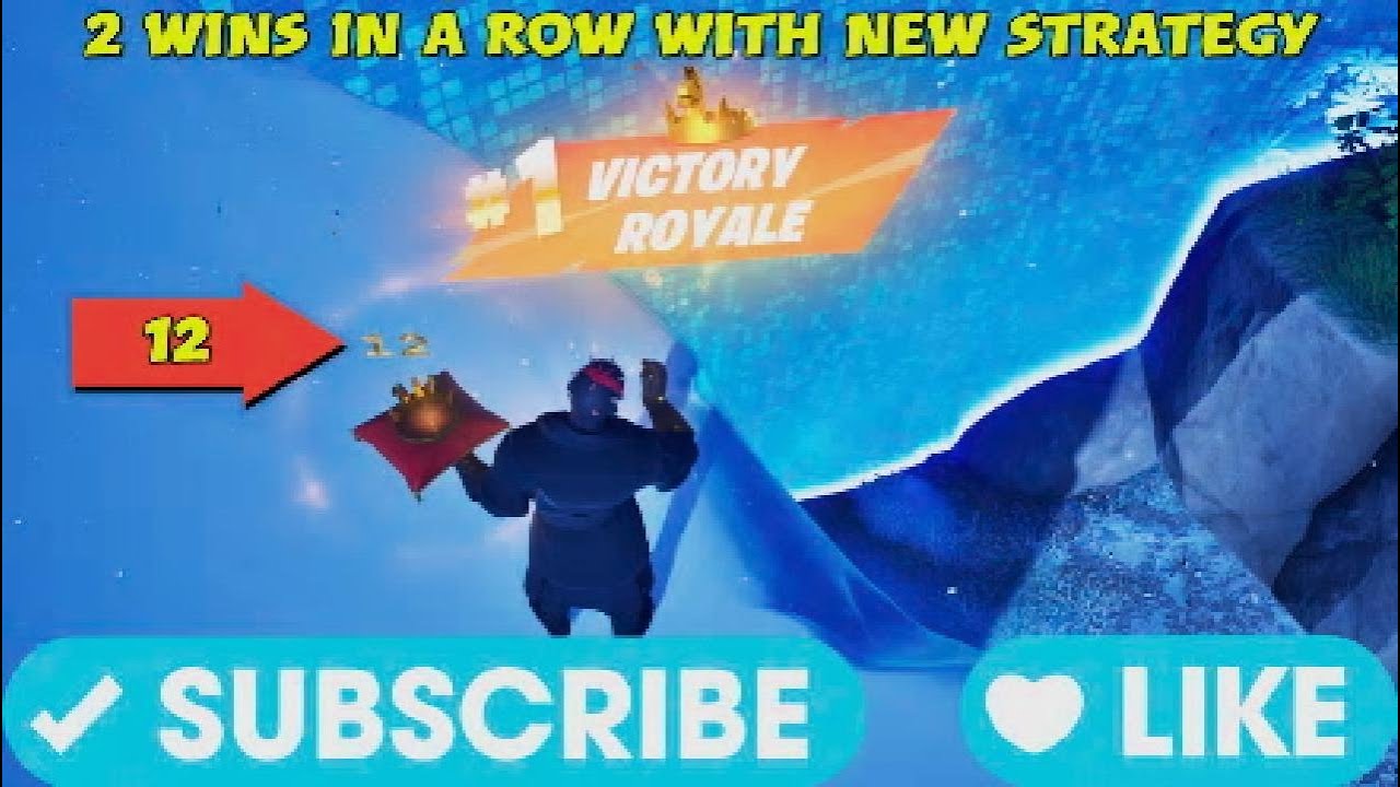 2 Wins in a Row with New Strategy - Fortnite - YouTube