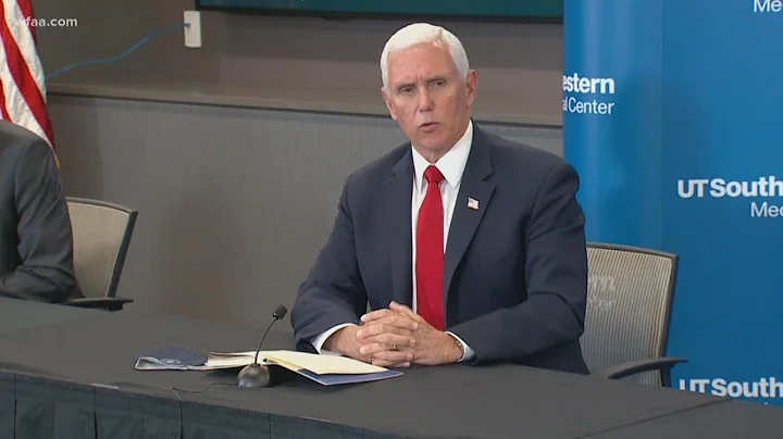 Pence, Birx appeal 'to every Texan' to wear a mask...