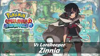 Vs Lorekeeer Zinnia (Slow ver.) | Pokemon Omega Ruby and Alpha Sapphire OST