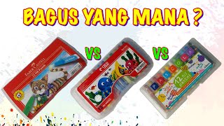 Review dan Perbandingan Crayon Faber Castell vs Titi vs Pascola