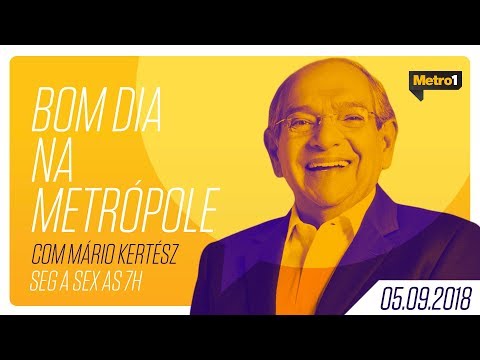 Bom Dia na Metrópole com Mário Kertész - 05/09/2018 mario kart tour